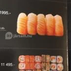 Sushi Master - Arany János utca Budapest - Étlap/itallap