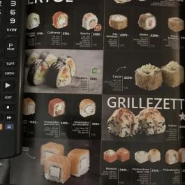 Sushi Master - Arany János utca, Budapest - Étlap/itallap