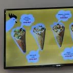 Tölcsibe Budapest - Étlap/itallap