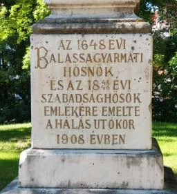 Az 1648. évi hősnők & 1848 emlékoszlopa