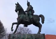 17. Bocskai huszárezred emlékműve Hajdúböszörmény