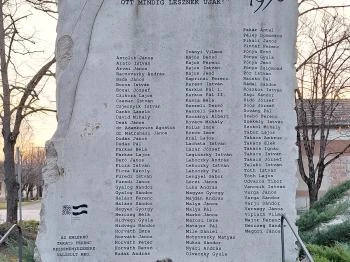 1956-emlékmű Tótkomlós