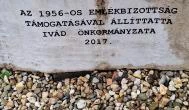 1956-os emlékhely Ivád - Egyéb