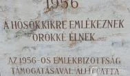 1956-os emlékmű Kondorfa - Egyéb