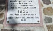 1956-os emlékmű Sátoraljaújhely - Egyéb