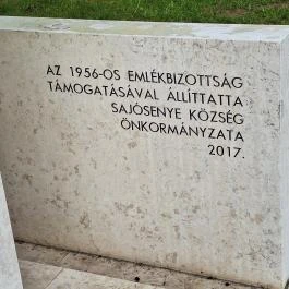 1956-os emlékmű Sajósenye - Egyéb