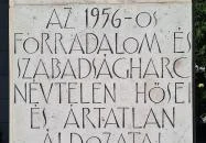1956-os emlékmű - Bakáts tér Budapest