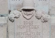 20. honvéd gyalogezred emlékműve Nagykanizsa