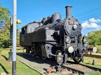 375.008 gőzmozdony Csopak