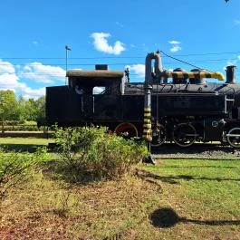375.008 gőzmozdony Csopak - Külső kép