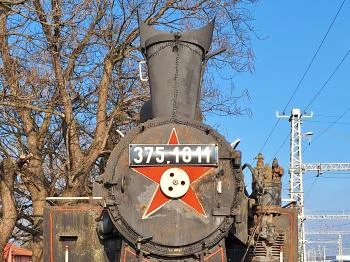 375-1011-es gőzmozdony Pusztaszabolcs