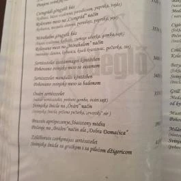 4-es Vendéglő Mórahalom - Étlap/itallap