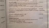 4-es Vendéglő Mórahalom - Étlap/itallap