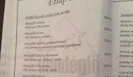 4-es Vendéglő Mórahalom - Étlap/itallap