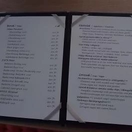 Vitis Kúria - A Badacsony kapuja Balatonrendes - Étlap/itallap