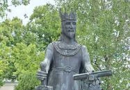 Aba Sámuel szobra Abasár