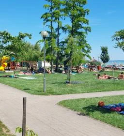 Ábrahámhegy Községi strand