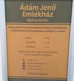 Ádám Jenő Emlékház