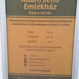 Ádám Jenő Emlékház Szigetszentmiklós - Egyéb