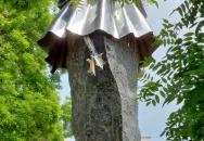 Az alapító szobra Tihany