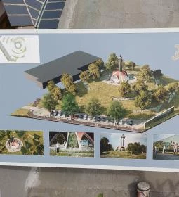 Áldó Jézus szobor