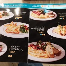 Amber's Reggeli & Brunch- Allee Budapest - Étlap/itallap