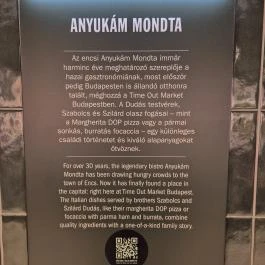 Anyukám Mondta - Time Out Market, Budapest Budapest - Egyéb