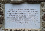 Apáti templomrom Tihany