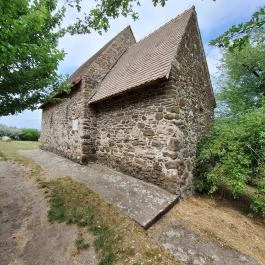 Apáti templomrom Tihany - Külső kép