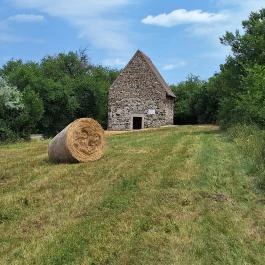 Apáti templomrom Tihany - Külső kép
