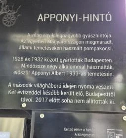 Apponyi hintó