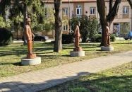 Aradi vértanúk szobrai Jánosháza