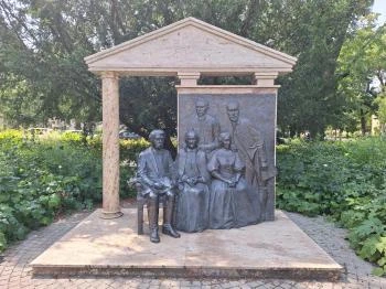 Arany János és családja Nagykőrös