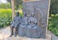 Arany János és családja Nagykőrös