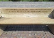 Arany János-emlékpad Nagykőrös