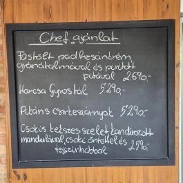 Aranyhal Étterem Budapest - Étlap/itallap