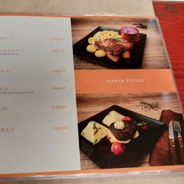 Aranypatkó Panzió étterme, Győrújbarát - Étlap/itallap