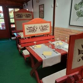 Aranypatkó Panzió étterme, Győrújbarát - Belső