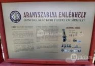 Aranyszablya emlékhely Geszteréd