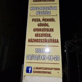 Aranyszarvas Étterem Mándok - Egyéb