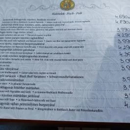 Aredo Étterem & Kávézó Aszód - Étlap/itallap