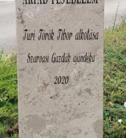 Árpád fejedelem mellszobra