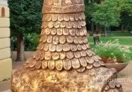 Árpád fejedelem mellszobra Szarvas