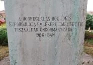 Árpád fejedelem szobra Tiszaalpár