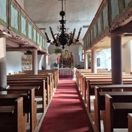 Árpád-kori műemlék Evangélikus Templom, Lovászpatona - Belső