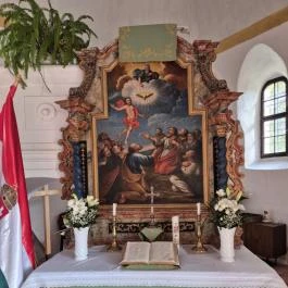 Árpád-kori műemlék Evangélikus Templom, Lovászpatona - Belső