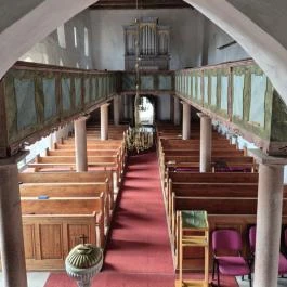 Árpád-kori műemlék Evangélikus Templom, Lovászpatona - Belső