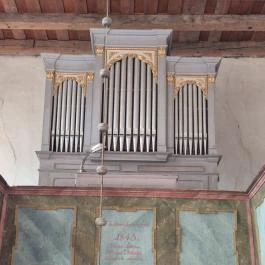 Árpád-kori műemlék Evangélikus Templom, Lovászpatona - Belső