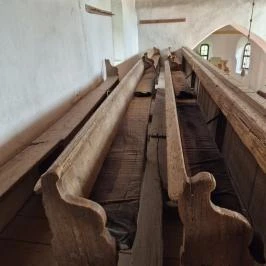 Árpád-kori műemlék Evangélikus Templom, Lovászpatona - Belső