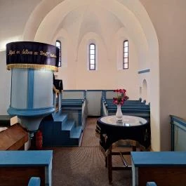 Árpád-kori templom Szamostatárfalva - Belső